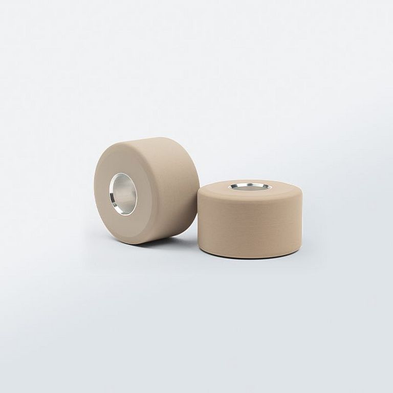 Long-staple spinning roving front and back roller cot J-490